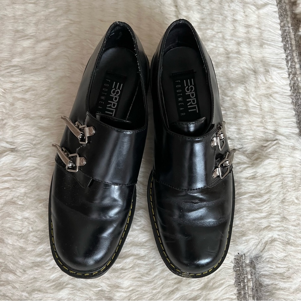 Vintage Esprit Loafers with buckles
